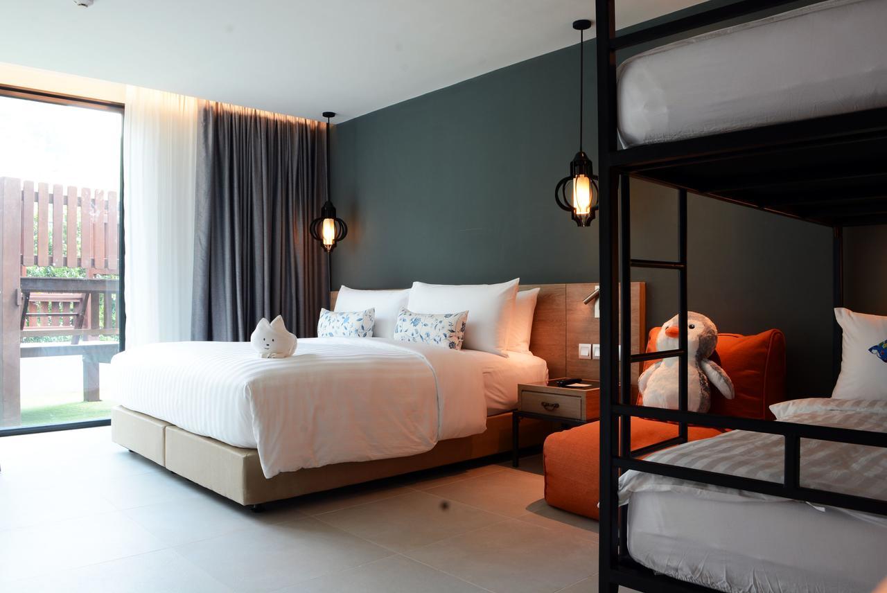 Fusion Suites Phuket Patong Экстерьер фото Family room at The Base