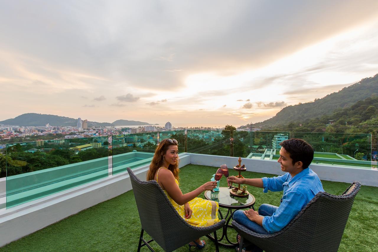 Fusion Suites Phuket Patong Экстерьер фото Sky Bar